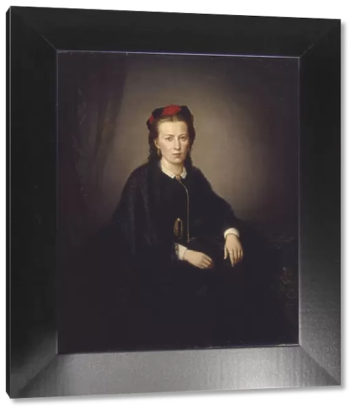 Portrait of a Woman. Artist: Makart, Hans (1840-1884)