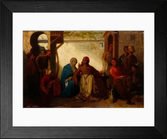 Framed Print : The Scribe, Second Half of the 19th cen Artist: Starck, Julius Joseph Gaspard (1814-1899) Framed Print : The Scribe, Second Half of the 19th cen Artist: Starck, Julius Joseph Gaspard (1814-1899)