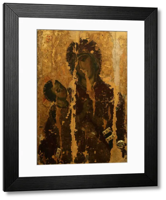 Framed Print : Icon of the Mother of God of Chelm, 11th century. Artist: Byzantine icon Framed Print : Icon of the Mother of God of Chelm, 11th century. Artist: Byzantine icon