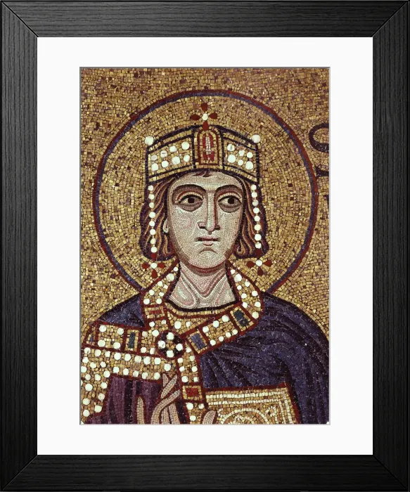 Framed Print : King Solomon (Detail of Interior Mosaics in the St. Marks Basilica), 12th century. Artist: Byzantine Master Framed Print : King Solomon (Detail of Interior Mosaics in the St. Marks Basilica), 12th century. Artist: Byzantine Master