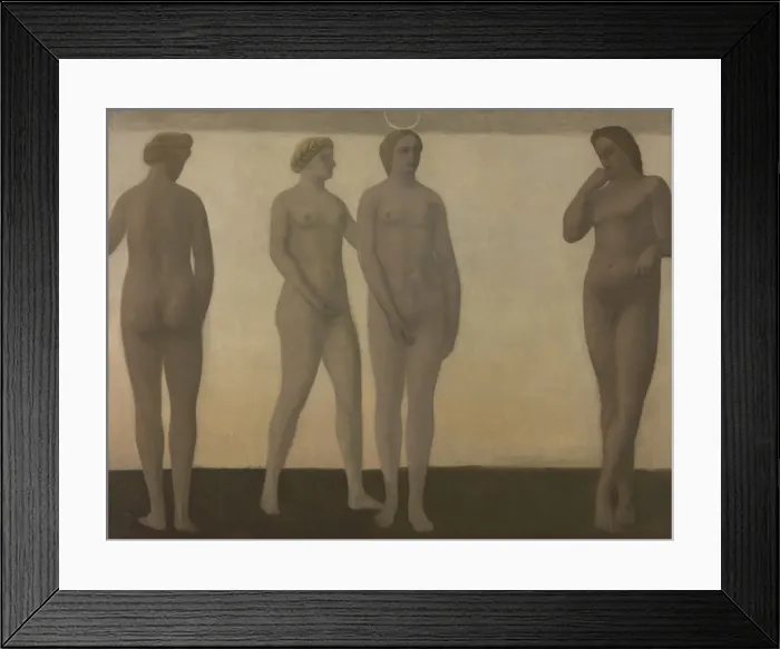 Framed Print : Artemis, 1893-1894. Artist: Hammershoi, Vilhelm (1864-1916) Framed Print : Artemis, 1893-1894. Artist: Hammershoi, Vilhelm (1864-1916)