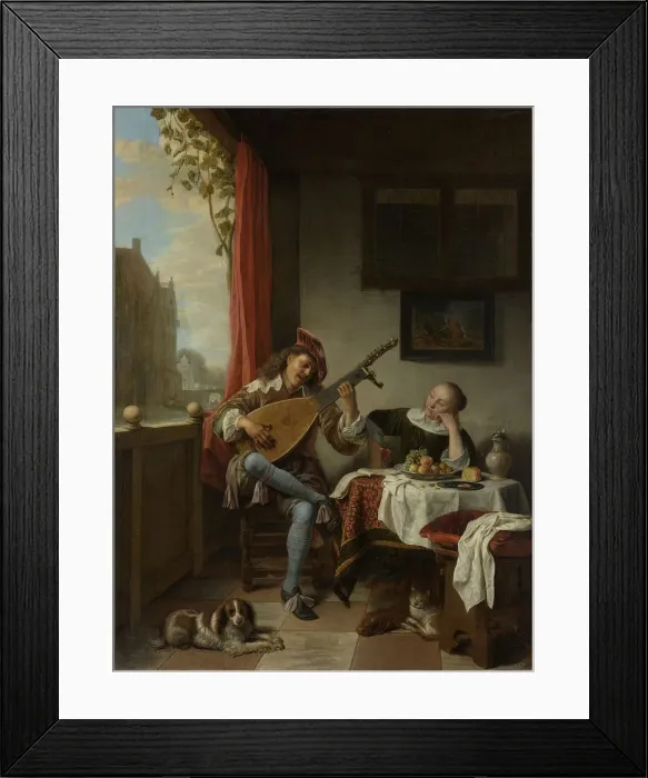 Framed Print : Zealand Landscape, 1842. Artist: Lundbye, Johan Thomas (1818-1848) Framed Print : Zealand Landscape, 1842. Artist: Lundbye, Johan Thomas (1818-1848)
