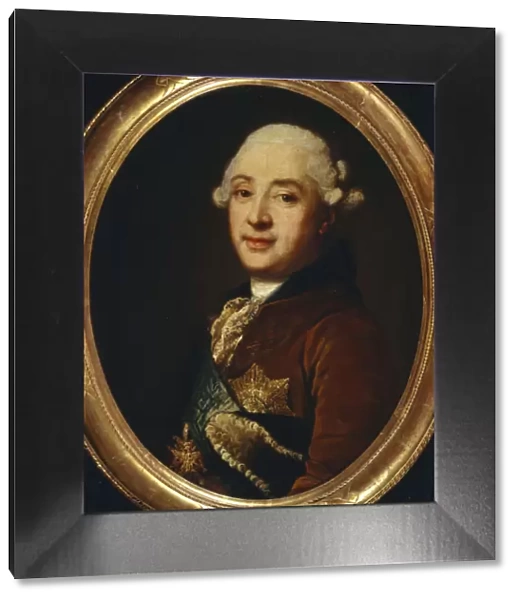 Portrait of Vice-Chancellor Prince Alexander Mikhaylovich Golitsyn (1723-1807), 1764. Artist: Erichsen, Vigilius (1722-1782)