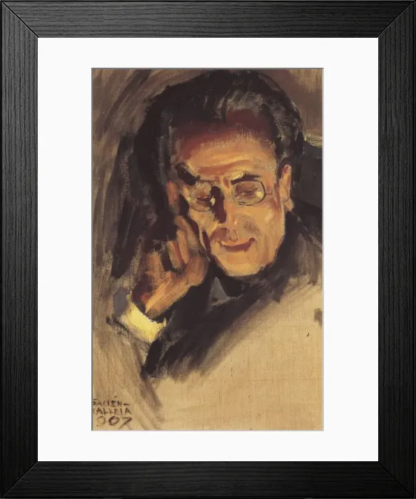 Framed Print : Portrait of Gustav Mahler, 1907. Artist: Gallen-Kallela, Akseli (1865-1931) Framed Print : Portrait of Gustav Mahler, 1907. Artist: Gallen-Kallela, Akseli (1865-1931)