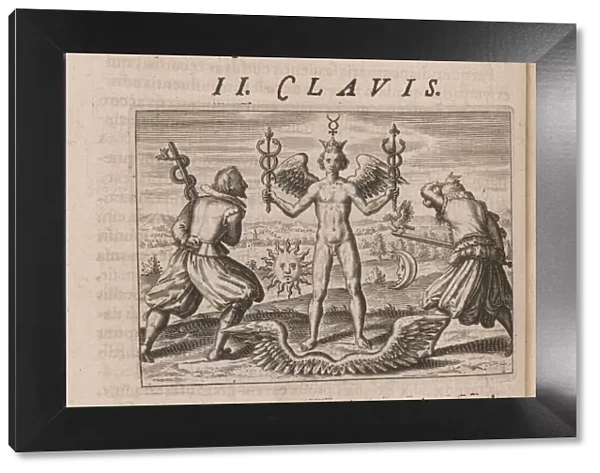 Illustration for Tripvs avrevs, hoc est, Tres tractatvs chymici selectissimi 1618. Artist: Bry, Theodor de (1528-1598)