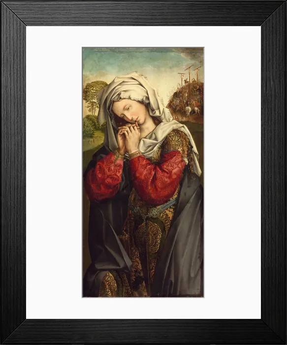 Framed Print : The Mourning Mary Magdalene, c. 1500. Artist: De Coter, Colijn (c. 1440  /  5-c. 1522  /  32)