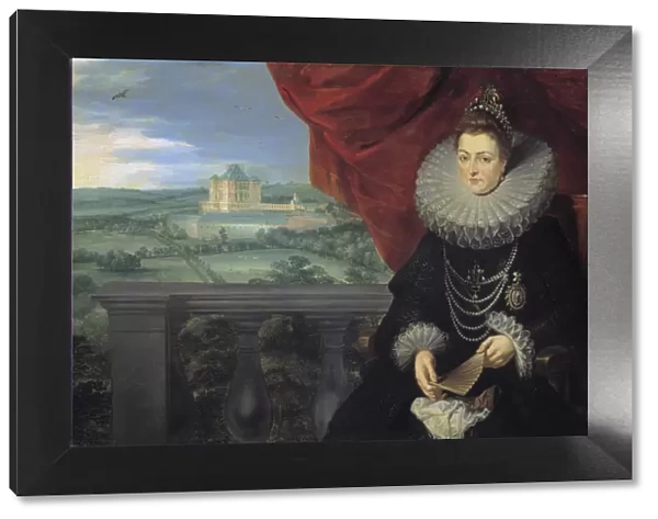 Portrait of Infanta Isabella Clara Eugenia of Spain (1566-1633), c. 1615. Artist: Rubens, Pieter Paul (1577-1640)