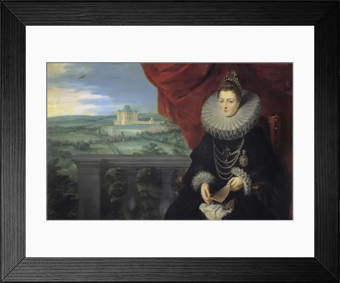 Framed Print : Portrait of Infanta Isabella Clara Eugenia of Spain (1566-1633), c. 1615. Artist: Rubens, Pieter Paul (1577-1640) Framed Print : Portrait of Infanta Isabella Clara Eugenia of Spain (1566-1633), c. 1615. Artist: Rubens, Pieter Paul (1577-1640)