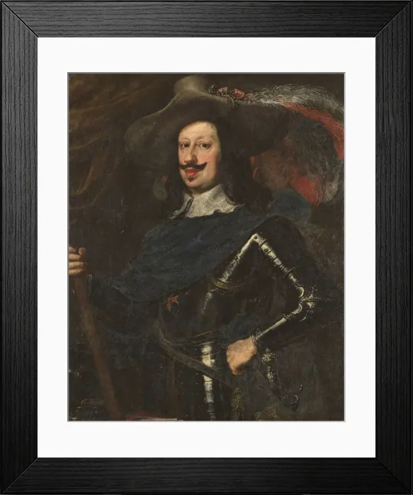 Framed Print : Portrait of Ferdinando II de Medici, Grand Duke of Tuscany (1610-1670). Artist: Sustermans, Justus (Giusto) (1597-1681) Framed Print : Portrait of Ferdinando II de Medici, Grand Duke of Tuscany (1610-1670). Artist: Sustermans, Justus (Giusto) (1597-1681)