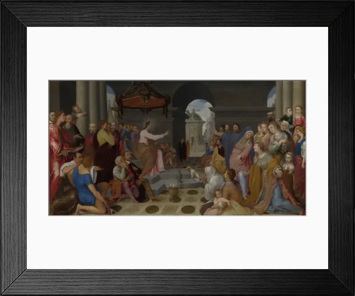 Framed Print : The Conversion of Mary Magdalene, ca 1562-1563. Artist: Campana, Pedro de (1503-1580) Framed Print : The Conversion of Mary Magdalene, ca 1562-1563. Artist: Campana, Pedro de (1503-1580)