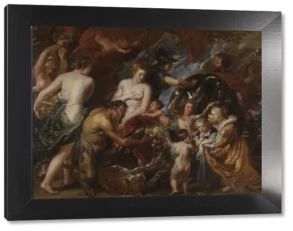 Minerva protects Pax from Mars (Peace and War), c. 1629-1630. Artist: Rubens, Pieter Paul (1577-1640)