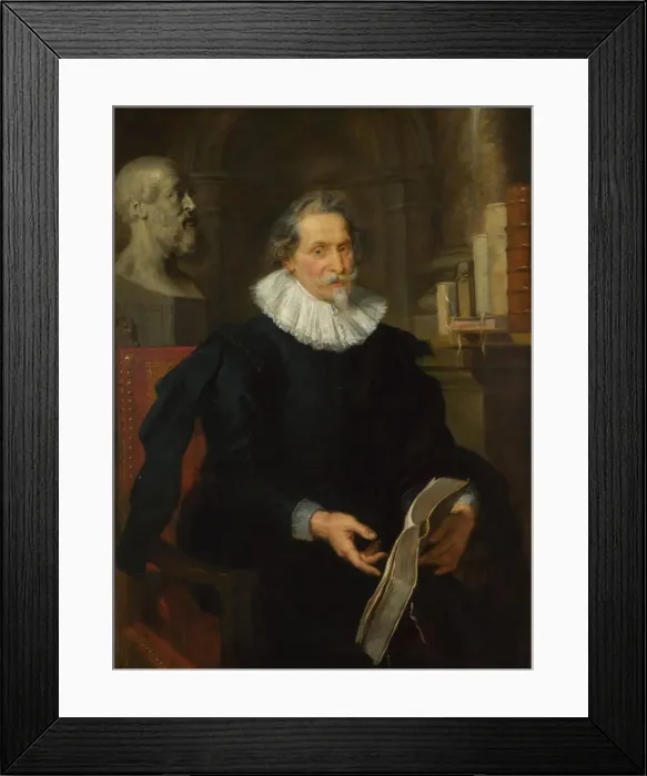 Framed Print : Portrait of Ludovicus Nonnius (1553-1645), ca 1627. Artist: Rubens, Pieter Paul (1577-1640) Framed Print : Portrait of Ludovicus Nonnius (1553-1645), ca 1627. Artist: Rubens, Pieter Paul (1577-1640)