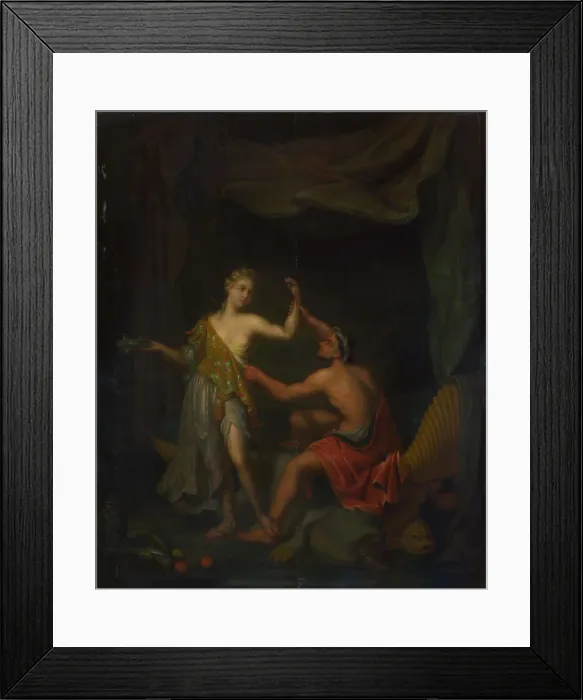 Framed Print : The Rape of Tamar by Amnon, after 1718. Artist: Santvoort, Philip van (active Early 18th cen. ) Framed Print : The Rape of Tamar by Amnon, after 1718. Artist: Santvoort, Philip van (active Early 18th cen. )