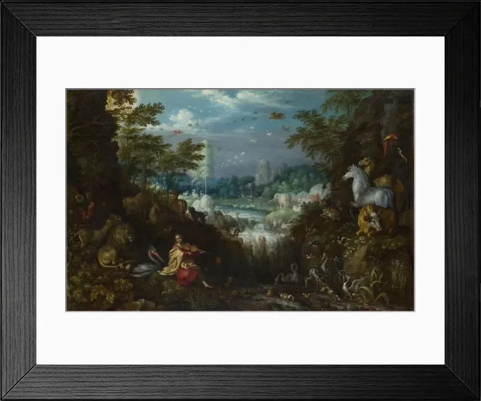 Framed Print : Orpheus, 1628. Artist: Savery, Roelant (1576-1639) Framed Print : Orpheus, 1628. Artist: Savery, Roelant (1576-1639)