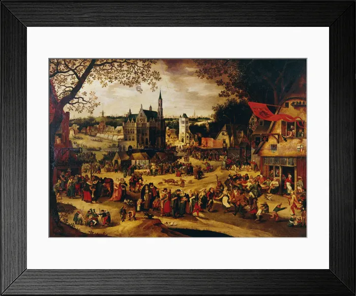Framed Print : Kermis, c. 1600-1605. Artist: Vinckboons, David (1576-1629) Framed Print : Kermis, c. 1600-1605. Artist: Vinckboons, David (1576-1629)