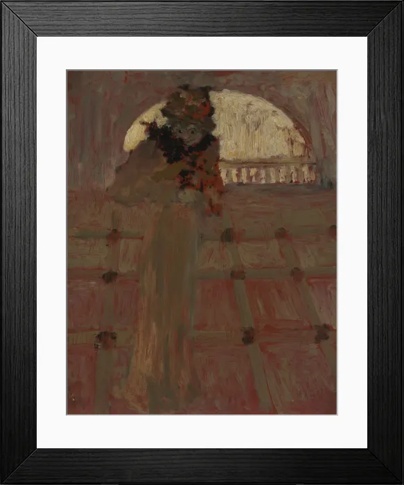 Framed Print : Misia at the Opera, c. 1900. Artist: Vuillard, Edouard (1868-1940) Framed Print : Misia at the Opera, c. 1900. Artist: Vuillard, Edouard (1868-1940)
