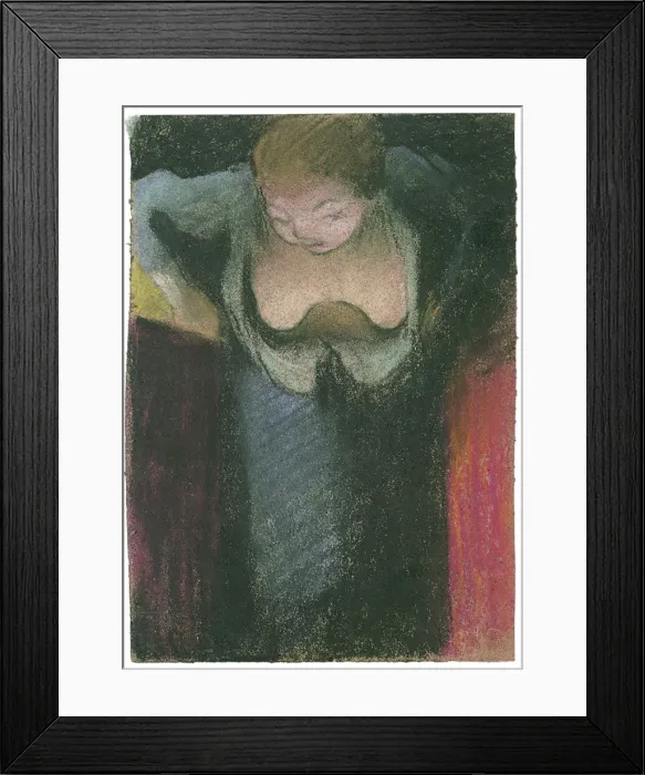 Framed Print : The Singer, 1891-1892. Artist: Vuillard, Edouard (1868-1940) Framed Print : The Singer, 1891-1892. Artist: Vuillard, Edouard (1868-1940)