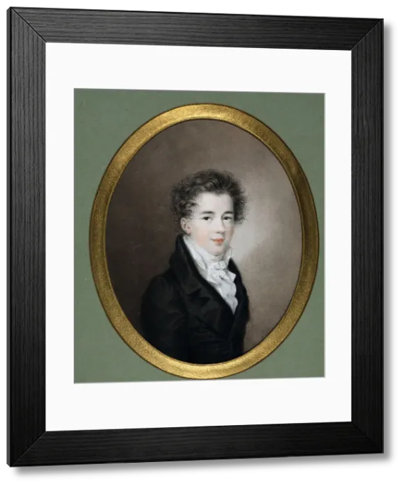 Framed Print : Portrait of Count Alexander M. Gorchakov (1798-1883), c. 1815. Artist: Anonymous Framed Print : Portrait of Count Alexander M. Gorchakov (1798-1883), c. 1815. Artist: Anonymous