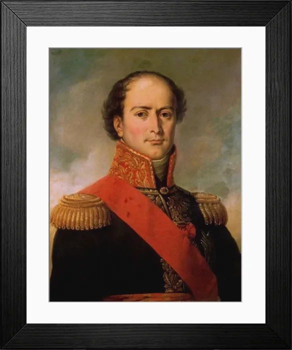 Framed Print : Portrait of Jean-Baptiste Eble (1758-1812) After Jean-Baptiste Paulin Guerin. Artist: Anonymous Framed Print : Portrait of Jean-Baptiste Eble (1758-1812) After Jean-Baptiste Paulin Guerin. Artist: Anonymous