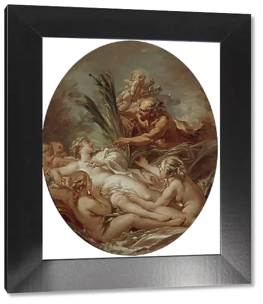 Pan and Nymph Syrinx, 1760-1765. Artist: Boucher, Francois (1703-1770)