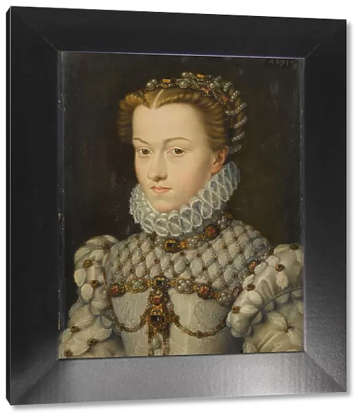Elisabeth of Austria (1554?1592), Queen of France, ca 1571-1572. Artist: Clouet, Francois (1510-1572)