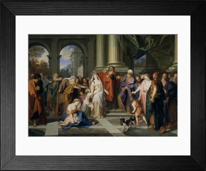 Framed Print : Susannah accused of adultery, 1695-1696. Artist: Coypel, Antoine (1661-1722) Framed Print : Susannah accused of adultery, 1695-1696. Artist: Coypel, Antoine (1661-1722)