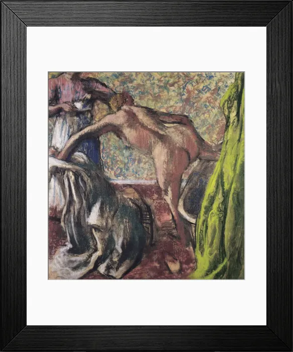 Framed Print : Breakfast After the Bath (Le Petit Dejeuner apres le bain), ca 1896. Artist: Degas, Edgar (1834-1917) Framed Print : Breakfast After the Bath (Le Petit Dejeuner apres le bain), ca 1896. Artist: Degas, Edgar (1834-1917)