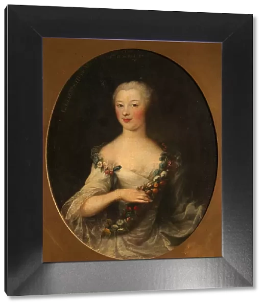 Portrait of a woman, 1786. Artist: Drouais, Francois-Hubert (1727-1775)