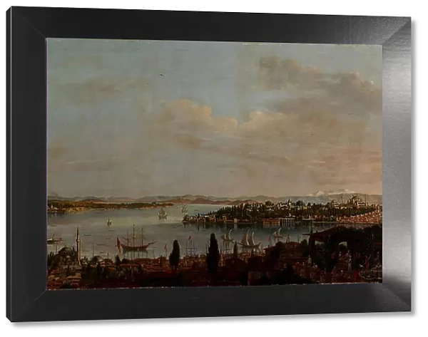 Panoramic View of Istanbul, Second Half of the 18th cen Artist: Favray, Antoine de (1706-1791)