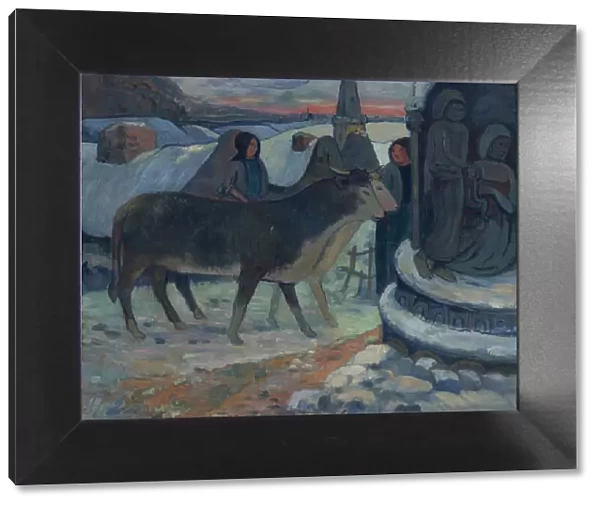 Christmas Night (The Blessing of the Oxen), 1902-1903. Artist: Gauguin, Paul Eugene Henri (1848-1903)