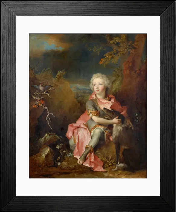 Framed Print : Portrait of a Young Nobleman, ca 1714. Artist: Largilliere, Nicolas, de (1656-1746) Framed Print : Portrait of a Young Nobleman, ca 1714. Artist: Largilliere, Nicolas, de (1656-1746)
