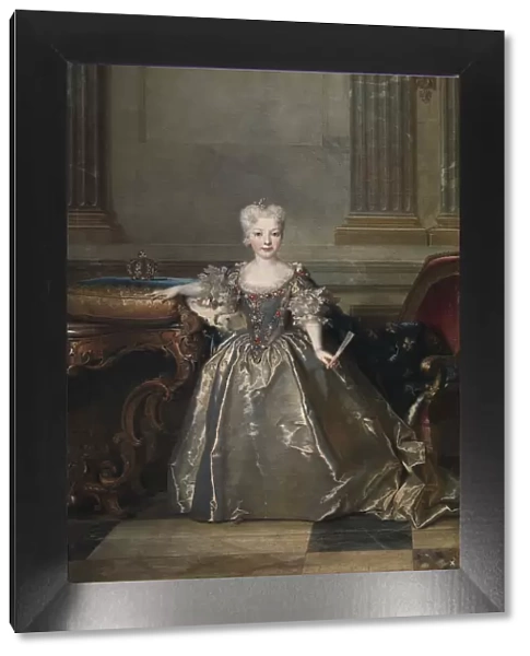 Infanta Mariana Victoria of Spain, 1724. Artist: Largilliere, Nicolas, de (1656-1746)