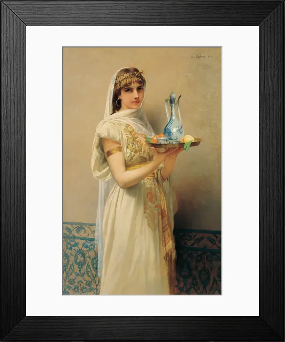 Framed Print : Servant, 1880. Artist: Lefebvre, Jules Joseph (1836-1911) Framed Print : Servant, 1880. Artist: Lefebvre, Jules Joseph (1836-1911)