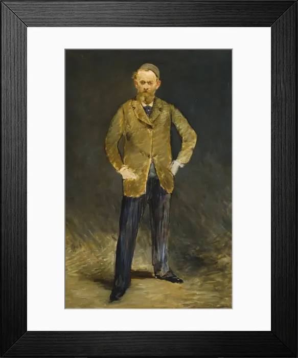Framed Print : Self-Portrait, 1878-1879. Artist: Manet, Edouard (1832-1883) Framed Print : Self-Portrait, 1878-1879. Artist: Manet, Edouard (1832-1883)