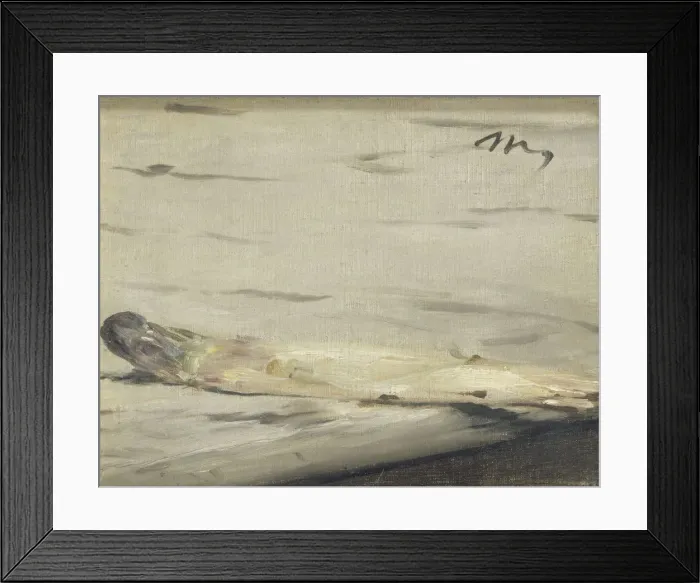 Framed Print : Asparagus, 1880. Artist: Manet, Edouard (1832-1883) Framed Print : Asparagus, 1880. Artist: Manet, Edouard (1832-1883)