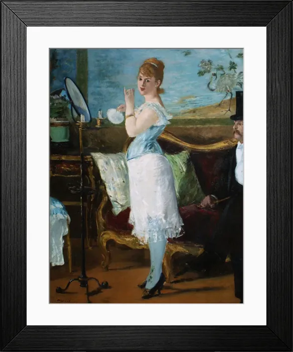 Framed Print : Nana, 1877. Artist: Manet, Edouard (1832-1883) Framed Print : Nana, 1877. Artist: Manet, Edouard (1832-1883)