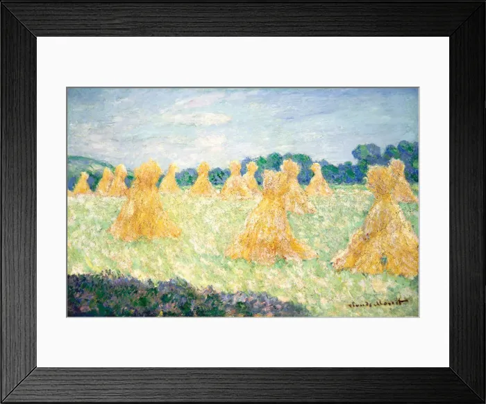 Framed Print : The Young Ladies of Giverny, Sun Effect, 1894. Artist: Monet, Claude (1840-1926) Framed Print : The Young Ladies of Giverny, Sun Effect, 1894. Artist: Monet, Claude (1840-1926)