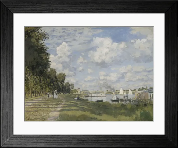 Framed Print : Le bassin d Argenteuil, 1872. Artist: Monet, Claude (1840-1926) Framed Print : Le bassin d Argenteuil, 1872. Artist: Monet, Claude (1840-1926)