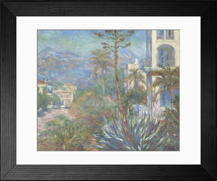 Framed Print : Villas at Bordighera, 1884. Artist: Monet, Claude (1840-1926) Framed Print : Villas at Bordighera, 1884. Artist: Monet, Claude (1840-1926)