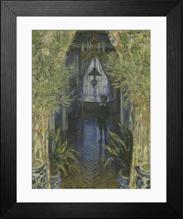 Framed Print : A Corner of the Apartment, 1875. Artist: Monet, Claude (1840-1926) Framed Print : A Corner of the Apartment, 1875. Artist: Monet, Claude (1840-1926)