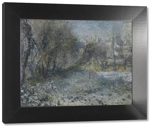 Snow-covered Landscape, 1870-1875. Artist: Renoir, Pierre Auguste (1841-1919)