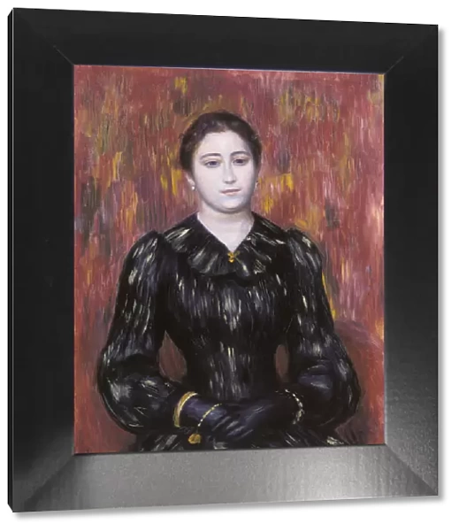 Portrait of Mme. Paulin, 1885-1890?. Artist: Renoir, Pierre Auguste (1841-1919)