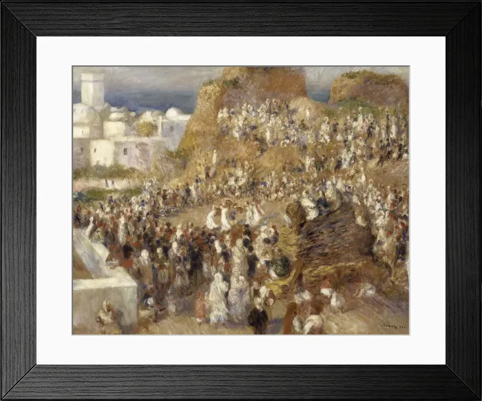 Framed Print : The Mosque, 1881. Artist: Renoir, Pierre Auguste (1841-1919) Framed Print : The Mosque, 1881. Artist: Renoir, Pierre Auguste (1841-1919)