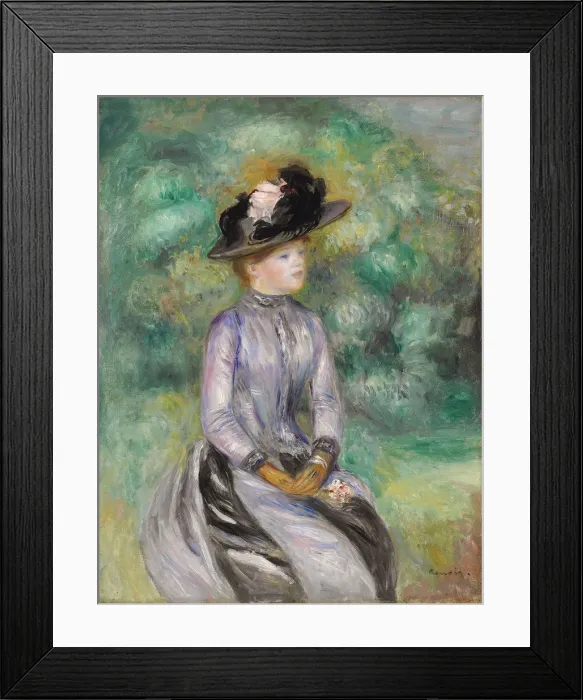 Framed Print : Adrienne, ca 1878. Artist: Renoir, Pierre Auguste (1841-1919) Framed Print : Adrienne, ca 1878. Artist: Renoir, Pierre Auguste (1841-1919)