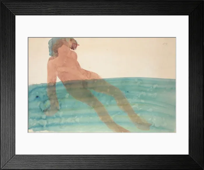 Framed Print : Bathing Woman, c. 1901-1902. Artist: Rodin, Auguste (1840-1917) Framed Print : Bathing Woman, c. 1901-1902. Artist: Rodin, Auguste (1840-1917)