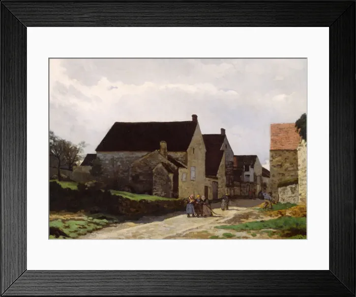Framed Print : Women Going to the Woods, 1866. Artist: Sisley, Alfred (1839-1899) Framed Print : Women Going to the Woods, 1866. Artist: Sisley, Alfred (1839-1899)
