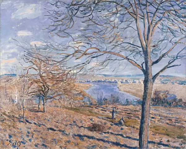 Banks of the Loing - Autumn Effect, 1881. Artist: Sisley, Alfred (1839-1899)