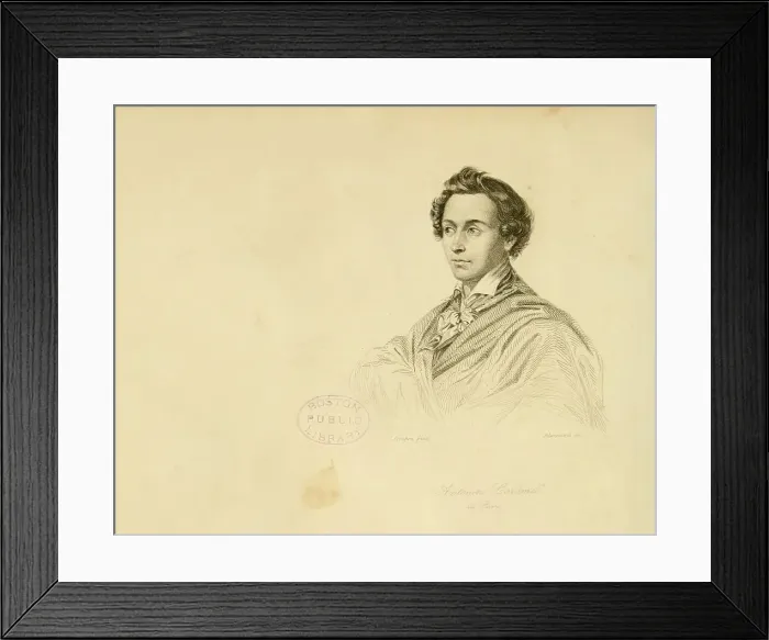 Framed Print : Marie-Antoine Careme (1784-1833). Artist: Steuben, Charles de (1788-1856) Framed Print : Marie-Antoine Careme (1784-1833). Artist: Steuben, Charles de (1788-1856)