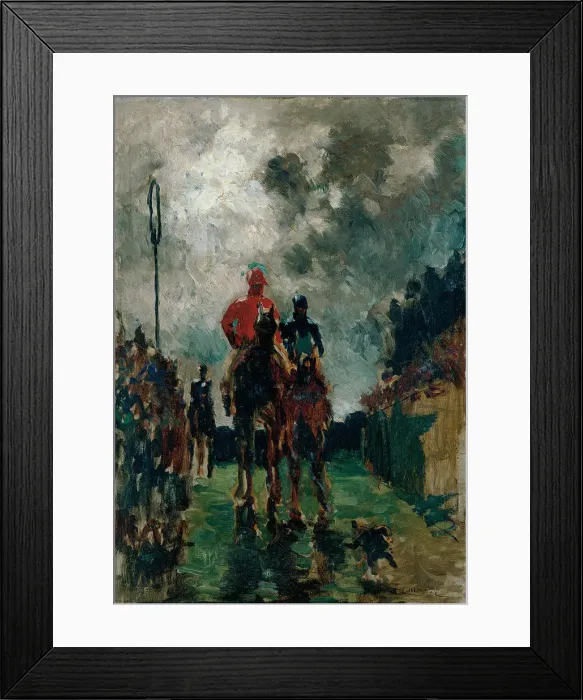 Framed Print : The Jockeys, 1882. Artist: Toulouse-Lautrec, Henri, de (1864-1901) Framed Print : The Jockeys, 1882. Artist: Toulouse-Lautrec, Henri, de (1864-1901)