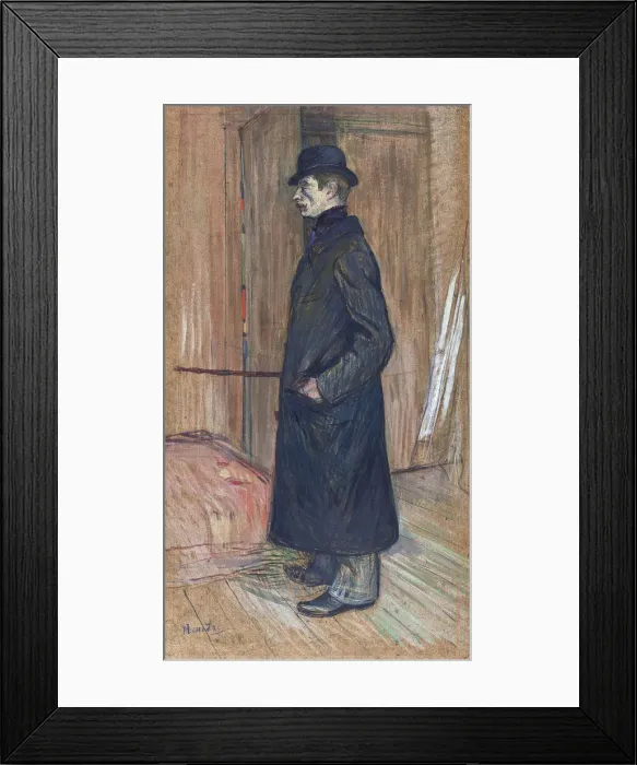 Framed Print : Gaston Bonnefoy, 1891. Artist: Toulouse-Lautrec, Henri, de (1864-1901) Framed Print : Gaston Bonnefoy, 1891. Artist: Toulouse-Lautrec, Henri, de (1864-1901)